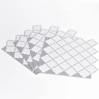 InHome Quatrefoil Peel & Stick Backsplash Tiles
