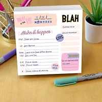 TF Publishing Undated Make it Happen Daily Note Block for Productivity & Lists Desktop