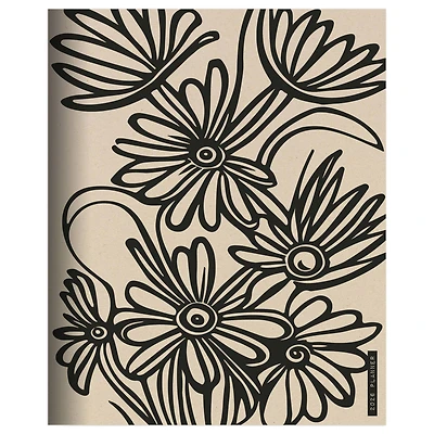 2026 Drawn Daisies Medium Monthly Planner
