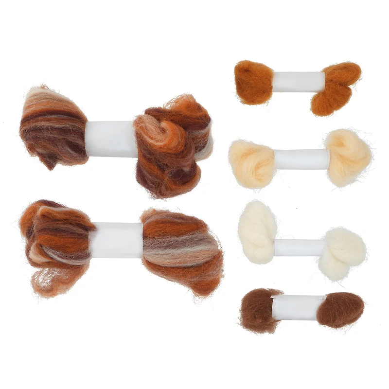 Highland Cow Felting Kit by Loops & Threads®