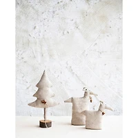 Hello Honey® 12" Natural Canvas Tree with Bells Decoration