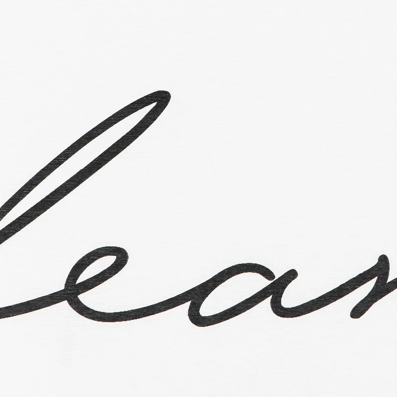 Artsy Mats Clean Script White Stone Non-Slip Bath Mat