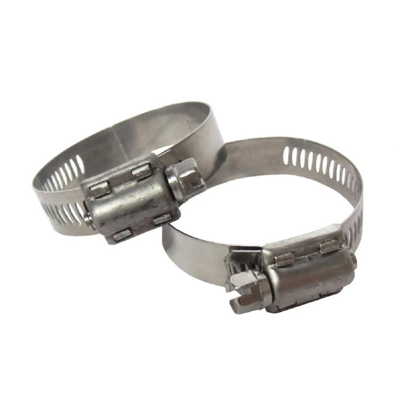 Swim Central 2.5" Silver Hose Clamps, 2ct.