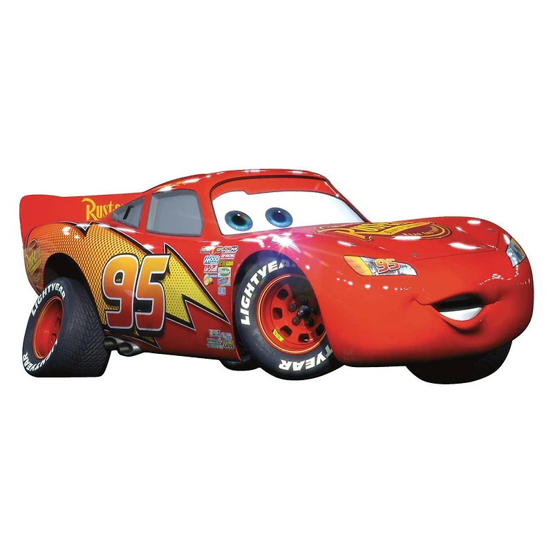 RoomMates Cars Lightning McQueen Peel & Stick Giant Decal