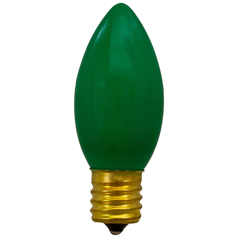 Green Opaque C9 Replacement Bulbs, 4ct.