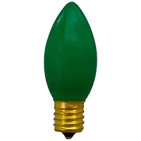 Green Opaque C9 Replacement Bulbs, 4ct.