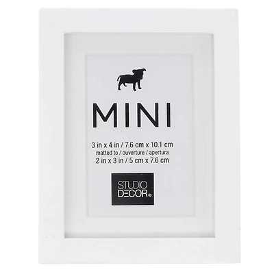 Mini Frame With Mat by Studio Décor