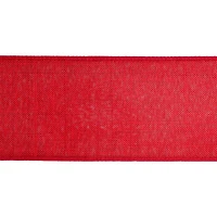 2.5" x 25ft. Faux Linen Wired Ribbon by Celebrate It
