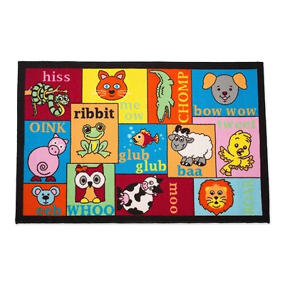 DII® Animal Sounds Juvenile Rug, 2.5ft. x 4ft.