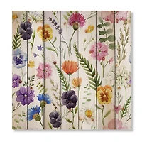 Designart - Wildflowers Floral Pattern I