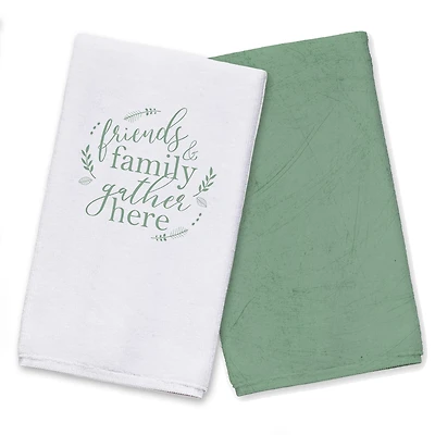 Friends & Family Gather Tea Towel Set