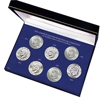 Complete Eisenhower Dollar Collection in Brilliant Uncirculated Condition