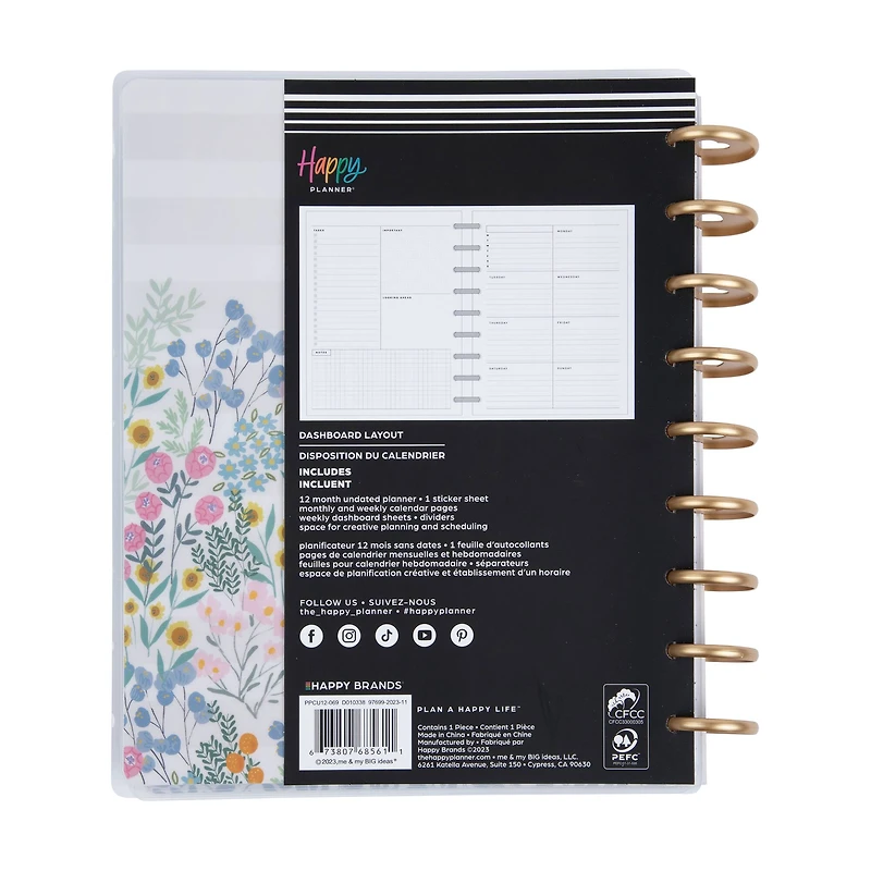 The Classic Happy Planner® Soft Florals