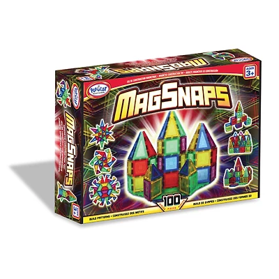 MagSnaps 100-Piece Magnetic Construction Set