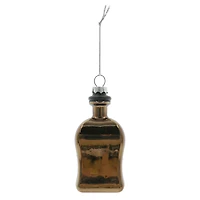 4.5" Rum Bottle Glass Ornament by Ashland®