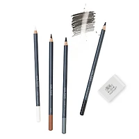 Winsor & Newton™ Studio Collection™ Sketching Pencil 4pc Set with Eraser
