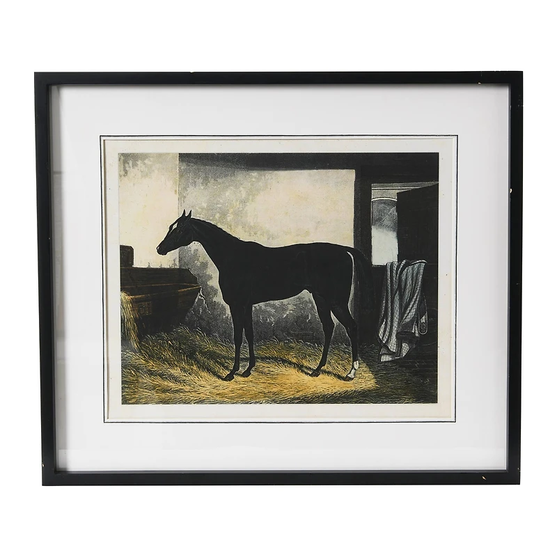 Hello Honey® Framed Horse Print Wall Hanging