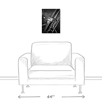 Trombone Photo 12" x 16" Canvas Wall Art