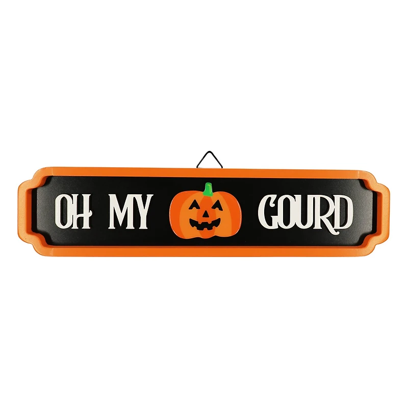 Assorted 15" Playful Halloween Saying Wall Sign, 1pc. by Ashland®