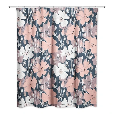 Growing Floral 71" x 74" Shower Curtain