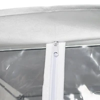 Honey Can Do White Short Garment Bag