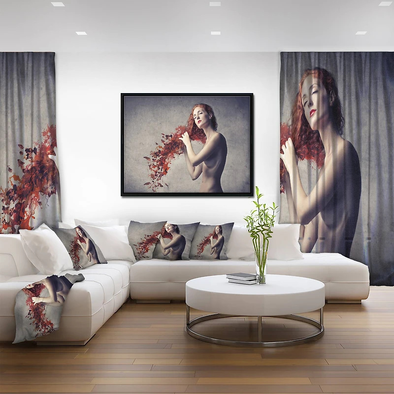 Designart - From Red Hair to Leaves