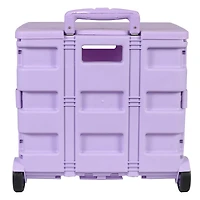 Everything Mary Collapsible Rolling Cart with Lid