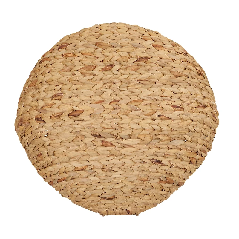 Household Essentials Round Woven Basket with Handles
