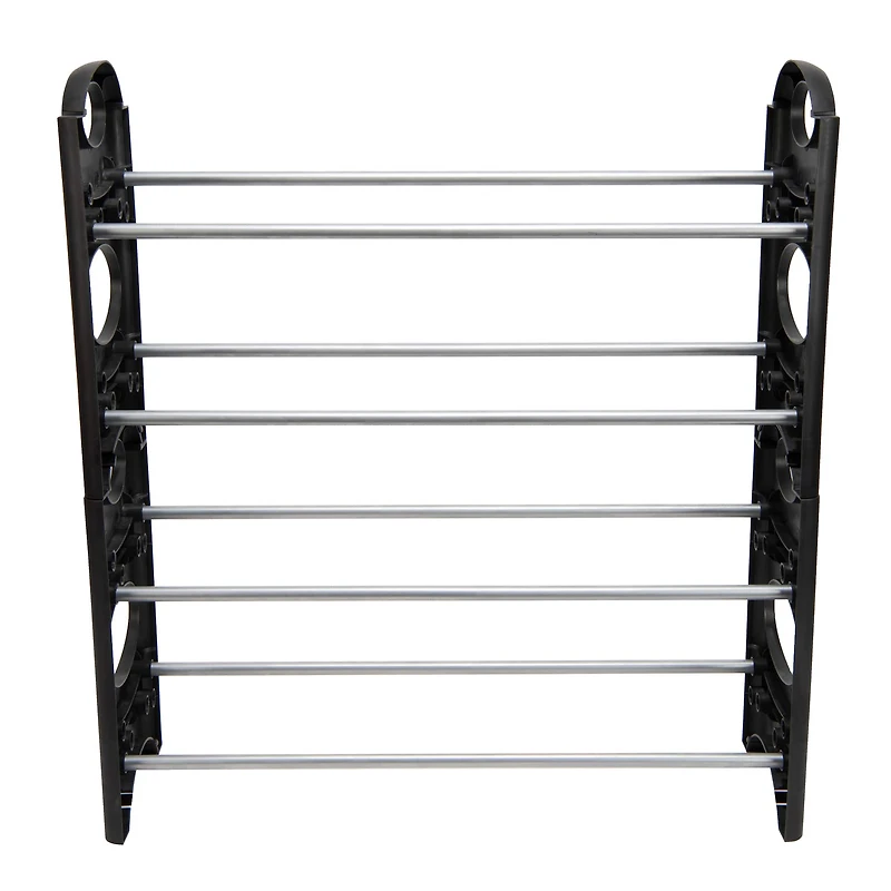 Simplify 12-Pair Stackable Shoe Caddy Rack