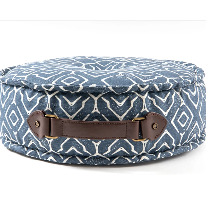 Dritz Home® Dark Brown Faux Leather Handle Set