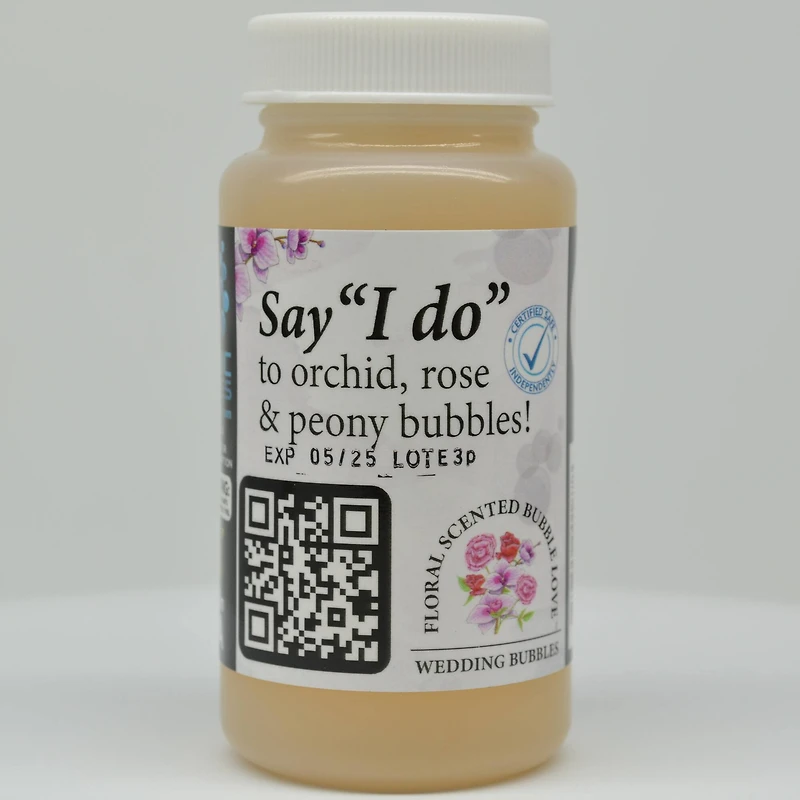 Atomic Bubbles 4oz. Bubble Love Floral Scented Bubbles