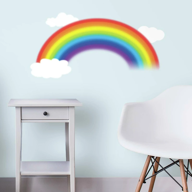 RoomMates Over The Rainbow Peel & Stick Giant Wall Decal