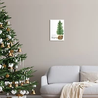 Stupell Industries All Hearts Home For Christmas Phrase Wall Plaque Art