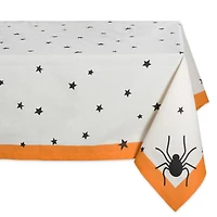 DII® 52" Black Stars Print Tablecloth