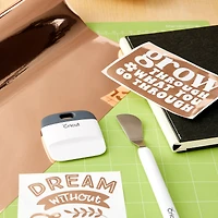 9 Pack: Cricut® Metallic Adhesive Foil, Rose Gold