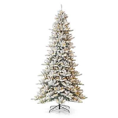 9ft. Pre-Lit Fir Artificial Christmas Tree, Warm White LED Lights