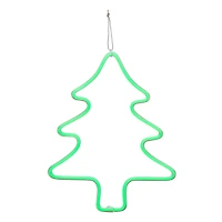 Hello Honey® 12.25" White Wire Tree Wall Décor with LED Light