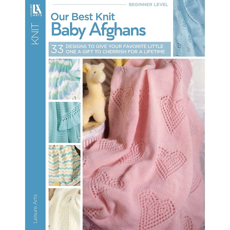 Leisure Arts® Our Best Knit Baby Afghans Book