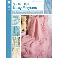 Leisure Arts® Our Best Knit Baby Afghans Book