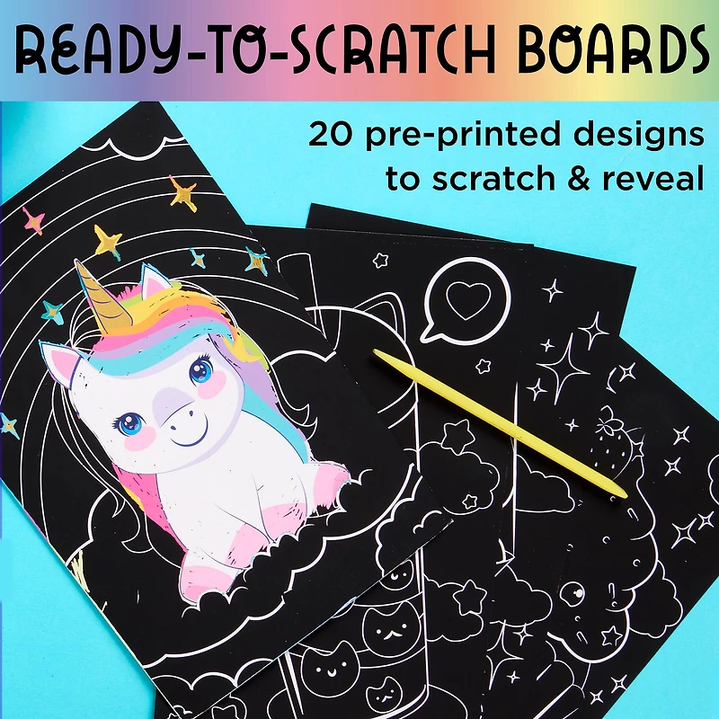 Creativity for Kids® Deluxe Scratch Art Kit