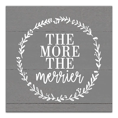 More The Merrier 20" x 20" Canvas Wall Art