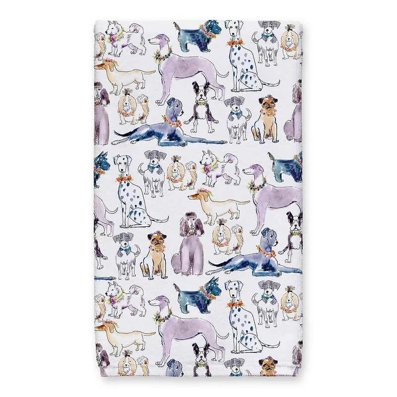 Funny Dog No.8 Tea Towel Set