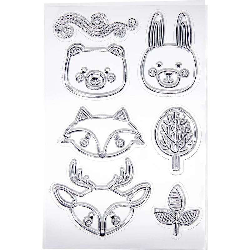Bo Bunny® Forest Friends Clear Stamps