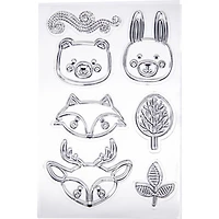 Bo Bunny® Forest Friends Clear Stamps