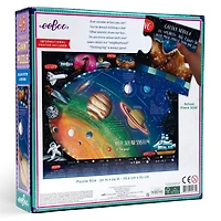 eeBoo Our Solar System & Beyond 48 Piece Giant Puzzle with Poster