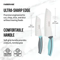 Farberware Precise Slice Santoku Knife Set