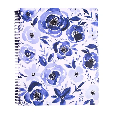 Steel Mill & Co.® Large Blue Watercolor Spiral Bound Notebook
