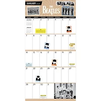 TF Publishing 2024 The Beatles: A Day in the Life Wall Calendar