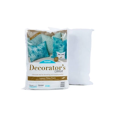 Decorator's Choice 4ct. Luxury Pillow Forms, 12" x 16"