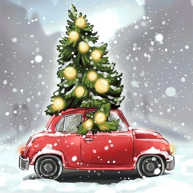 Crafting Spark Christmas Mood Diamond Painting Kit